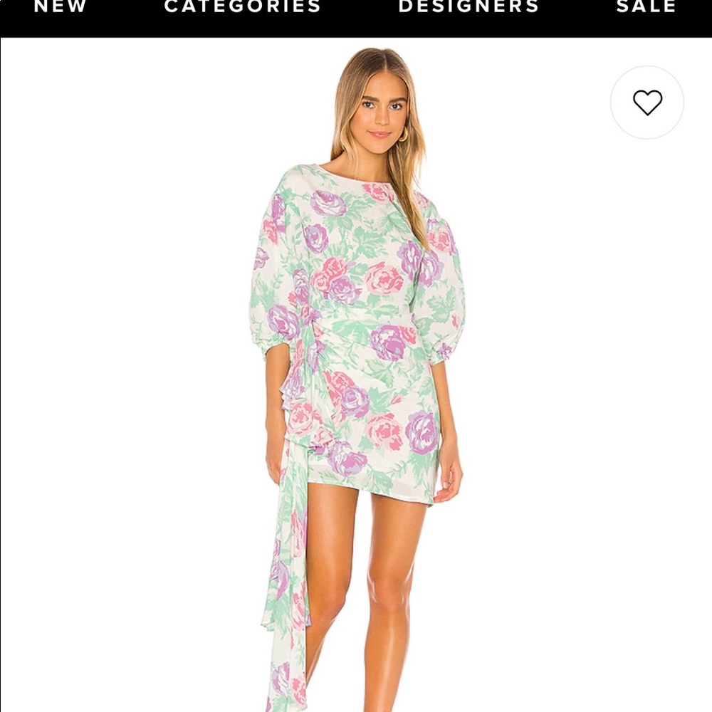 Revolve Martha Mini Dress Catalina floral Print